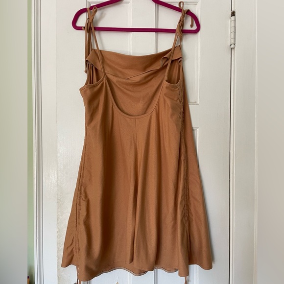 Boheme Goods Raw Silk Mini Slip Dress - Picture 5 of 13